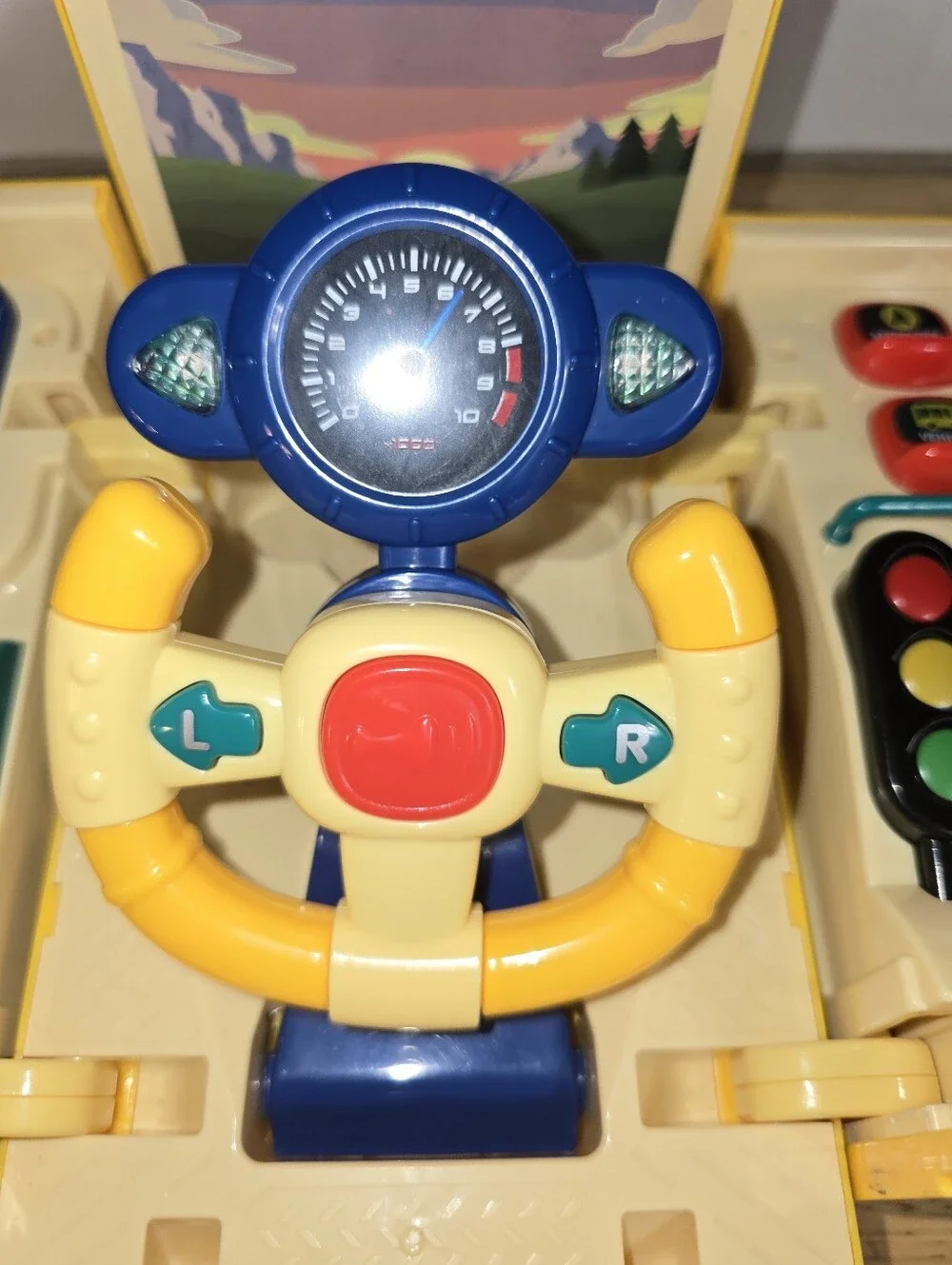 Kids Yellow School Bus Toy - Kids Play Vehicle
